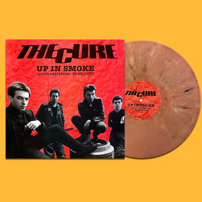 THE CURE LP Up In Smoke (Brown Marbled Coloured Vinyl)