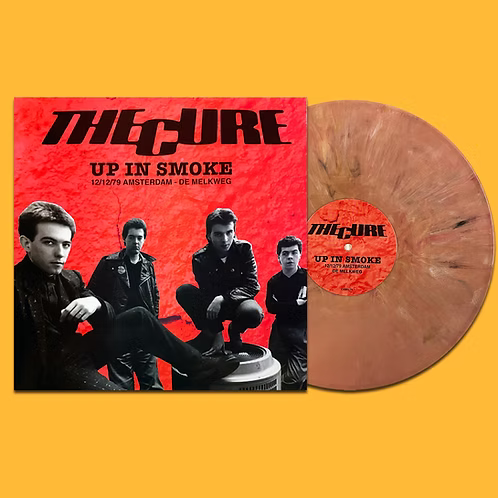 THE CURE LP Up In Smoke (Brown Marbled Coloured Vinyl)