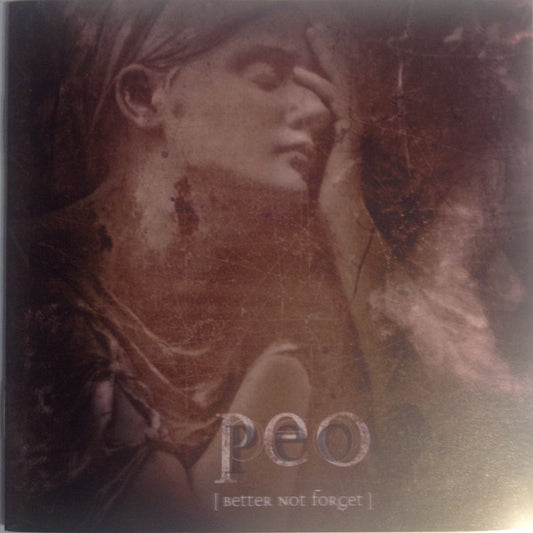 Peo Pettersson – Better Not Forget / The Man Behind The Face - 2xCD - NUEVO - PRECINTADO / NEW – SEALED.