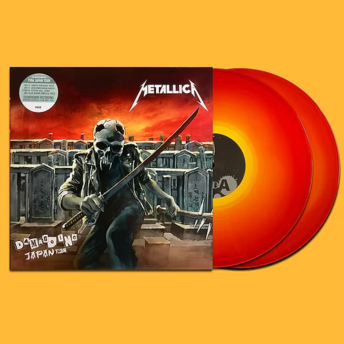 METALLICA 2xLP Damage Inc. Japan Tour (Swirl Coloured Vinyl) 212 Numbered Copies