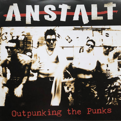 Anstalt – Outpunking The Punks - LP - RED - 2015 - Farewell Records – FWR53 - Very Good Condition (M / VG+)