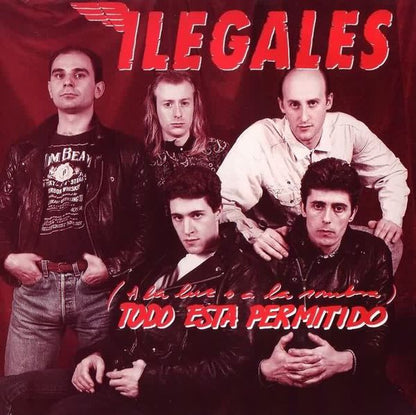 Ilegales – (A La Luz O A La Sombra) Todo Está Permitido - 7", 45 RPM, Promo - 1990 - Hispavox – 006 40 2289 7 - Vinyl Near Mint (M-) / Cover Near Mint (M-)