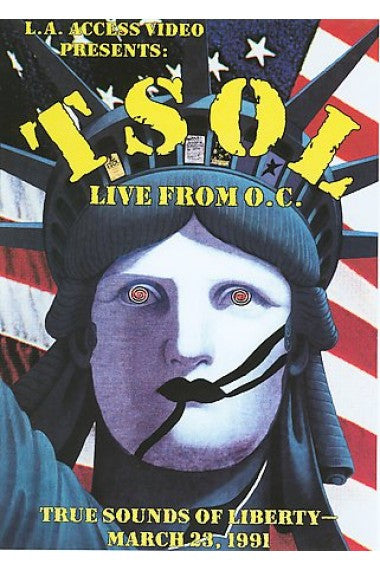 T.S.O.L. – Live From O.C. - DVD - NTSC - 2009 - Music Video Distributors – MVDV4640 - DVD Very Good Condition (VG+) / Cover Like New (M-)