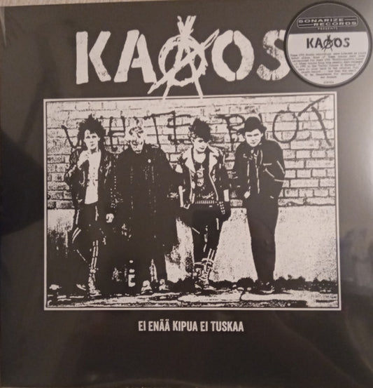 Kaaos - No More Pain No More Agony (LP, Album, RE, RM)