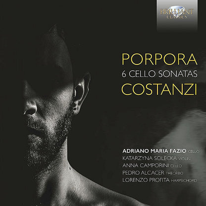 Adriano Maria Fazio - Porpora Costanzi - 6 Cello Sonatas - CD - Like New (M- / M-)