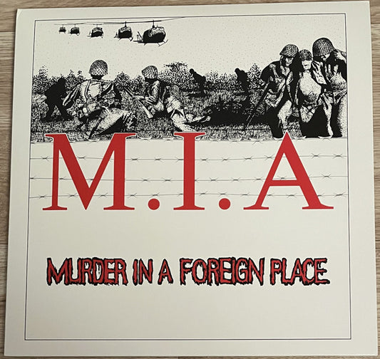 M.I.A - Murder In A Foreign Place (LP, Album, RE, Red with black shadows)