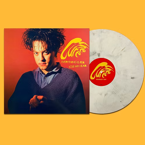 THE CURE LP Everything Is Red, Lost My Head (Grey Marbled Coloured Vinyl)