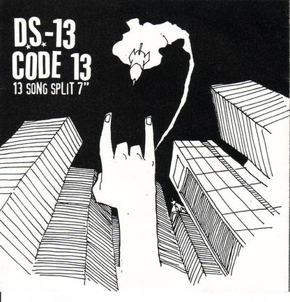 D.S.-13 / Code 13 – 13 Song Split 7" - 7" - 2000 - Havoc Records – HC7023 - Vinyl Near Mint / Cover Near Mint (M-/M-)