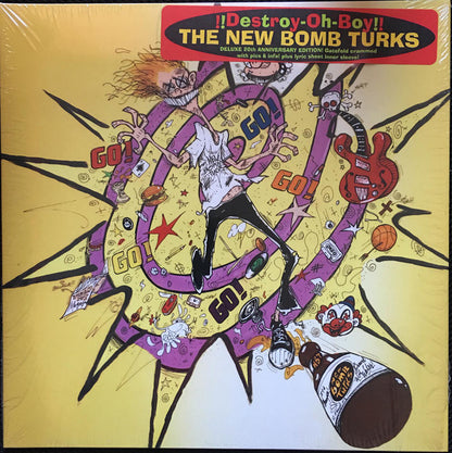The New Bomb Turks - !!Destroy-Oh-Boy!! (LP, Album, RE, Gat)