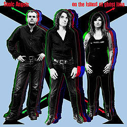 Sonic Angels - On The Island Of Ghost Love (LP, Album, Ltd)