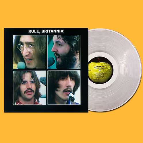 BEATLES LP Rule Britannia! (Clear Coloured Vinyl)