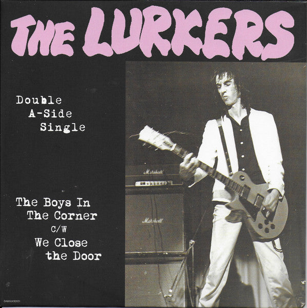 The Lurkers - The Boys In The Corner c/w We Close The Door (7", Single, Ltd, Silver)