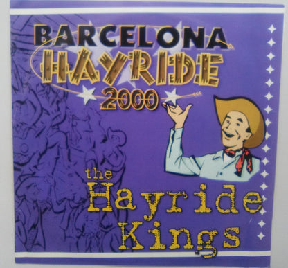 Hayride Kings – Barcelona Hayride 2000 - 7" - 2000 - Cat Food Records – CFREP 1001 - Vinyl Near Mint / Cover Near Mint (M-/M-)