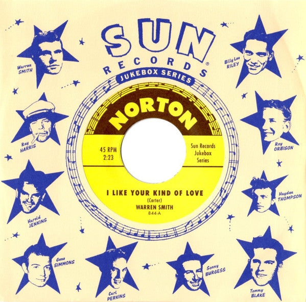 Warren Smith / Mack Vickery – I Like Your Kind Of Love / Fool Proof - 7" - 2001 - Norton Records – 844 - Como Nuevo / Like New (M- / M-)
