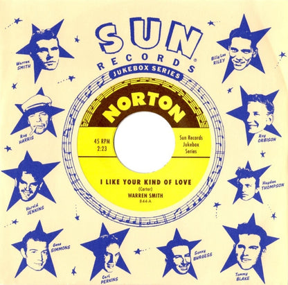 Warren Smith / Mack Vickery – I Like Your Kind Of Love / Fool Proof - 7" - 2001 - Norton Records – 844 - Como Nuevo / Like New (M- / M-)