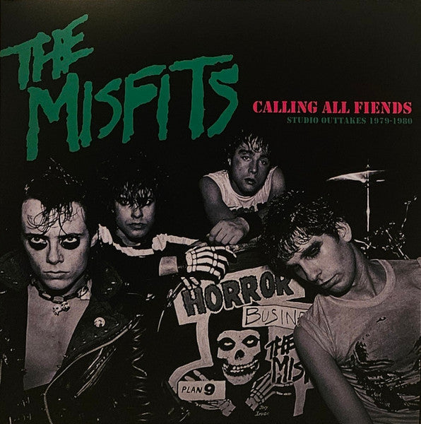 The Misfits - Calling All Fiends (Studio Outtakes 1979-1980) (LP, Unofficial, Green)