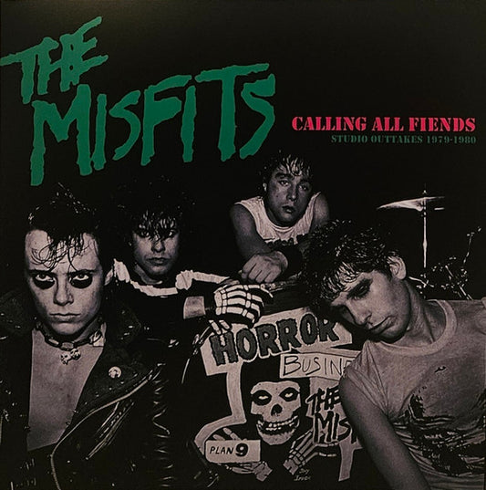 The Misfits - Calling All Fiends (Studio Outtakes 1979-1980) (LP, Unofficial, Verde/Green)