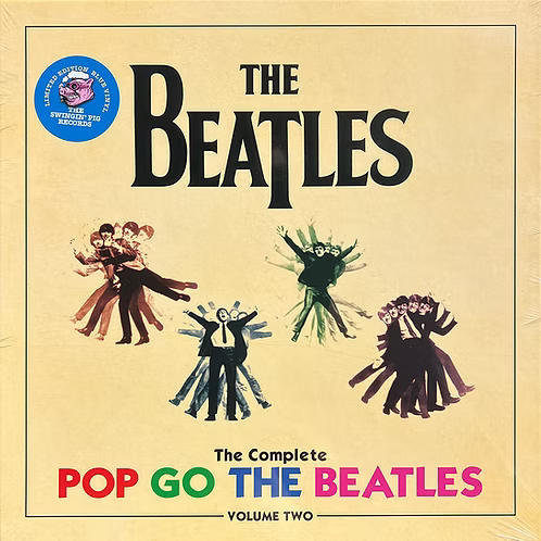 BEATLES 4xLP BOX SET The Complete Pop Go The Beatles - Volume Two (Blue Colour)