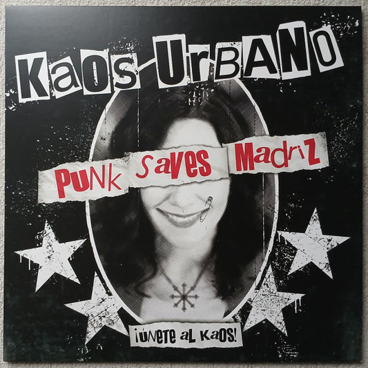 Kaos Urbano - Punk Saves Madriz (LP, Album, White)