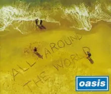 Oasis - All Round The World (4 Tracks) - CD - CD Very Good Plus / Cover Very Good Plus (VG+/VG+)