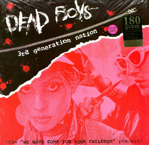 Dead Boys - 3rd Generation Nation (The "We Have Come For Your Children" Pre-mix) (LP, Album, Purple Marbled)
