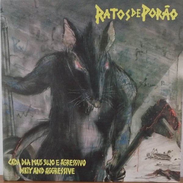 Ratos De Porão - Cada Dia Mais Sujo E Agressivo / Dirty And Aggressive (2xLP, Album, RE)