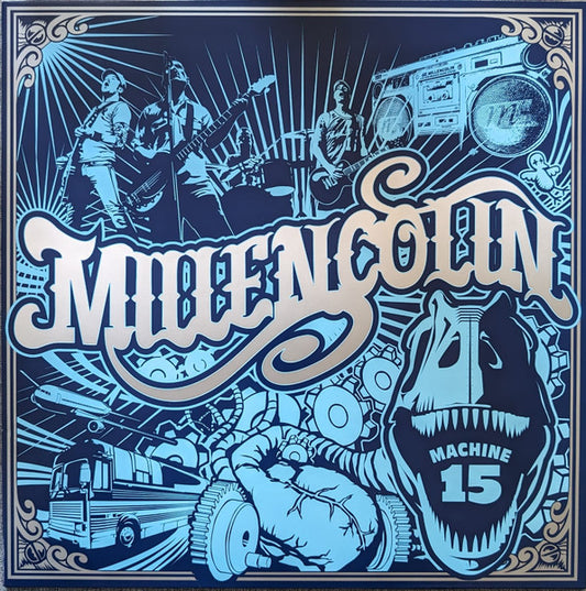 Millencolin - Machine 15 (LP, Album, Ltd, RM, Plateado / Silver)