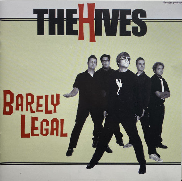 The Hives – Barely Legal - CD - Like New (M- / M-)