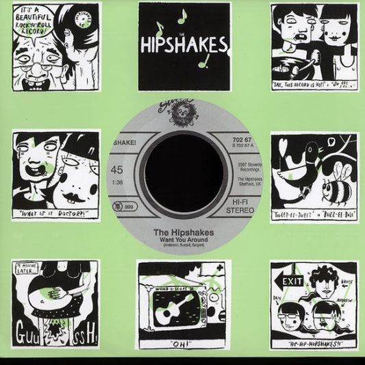 The Hipshakes - I Don't Know (7", Single)