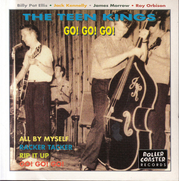 The Teen Kings – Go! Go! Go! - 7" - 1995 - Rollercoaster Records – RFS 1001 - Vinyl Near Mint / Sleeve Near Mint (M-/M-).