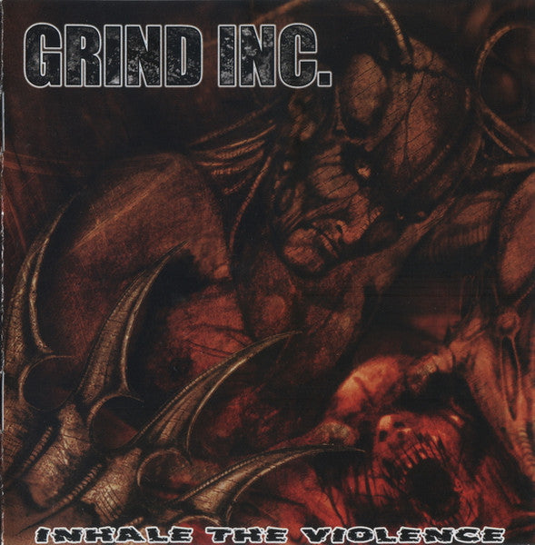 Grind Inc. – Inhale The Violence - CD - New, unplayed but not sealed.