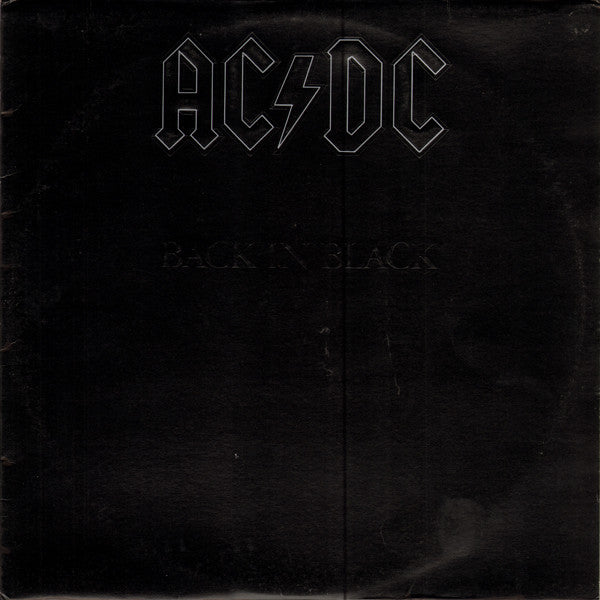 AC/DC - Back In Black - LP - Color