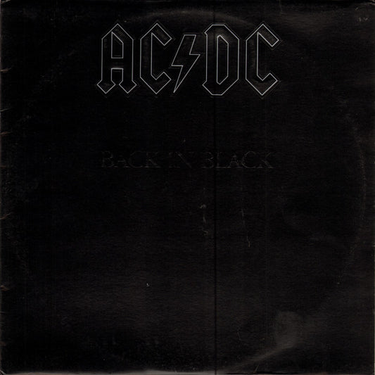 AC/DC - Back In Black - LP - Color