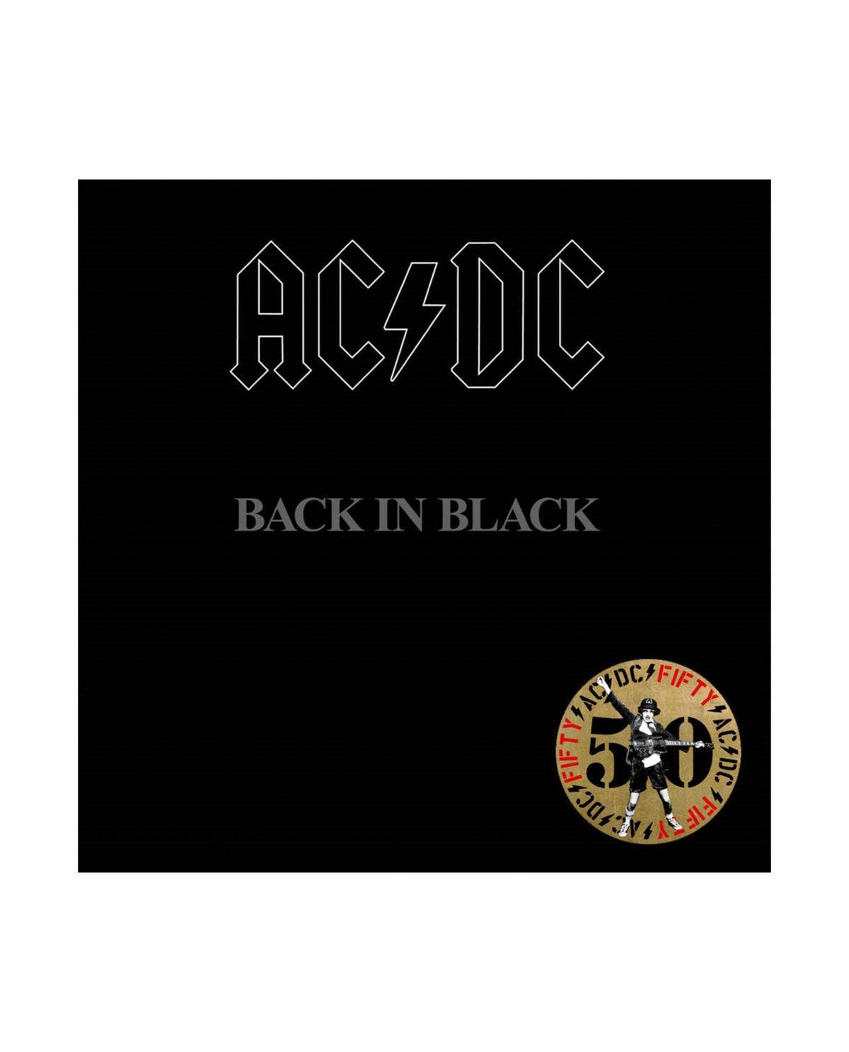 AC/DC - Back in Black - LP - Color