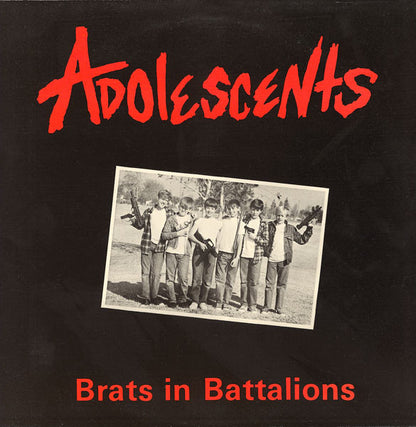 Adolescents - Brats in battalions - LP - Color