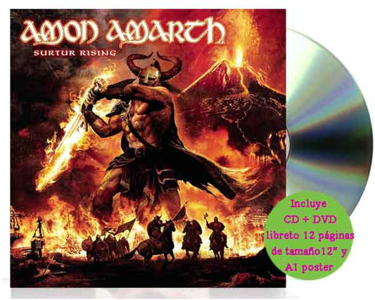 Amon Amarth - Surtur Rising - CD + DVD