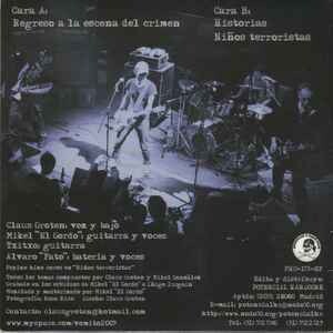 Vomito ‎– Regreso A La Escena Del Crimen + 2 temas - 7" - 2009 - Potencial Hardcore ‎– PHC-I57-EP - NUEVO / PRECINTADO - NEW / SEALED.