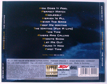 Broke[N]Blue – The Waiting - CD - 2005 - MTM Music – 0681-137
