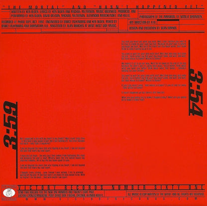 Damnation A.D. – The Mortal / Hasn't Happened Yet - 7" - Red - 1997 - Victory Records – VR61 - Vinyl Near Mint / Jacket Near Mint (M-/M-)