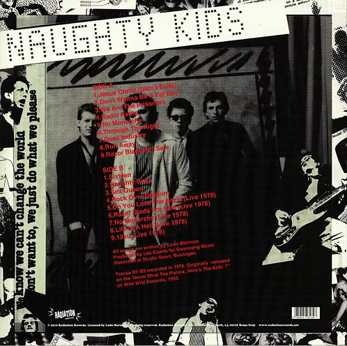 THE KIDS LP Naughty Kids
