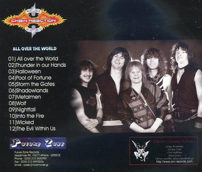 Chain Reaction – All Over The World - CD - Como Nuevo / Like New (M- / M-)
