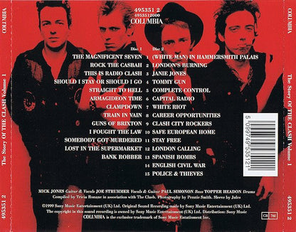 The Clash – The Story Of The Clash Volume 1 - 2xCD - CDs Like New / Cover Like New (M-/M-)