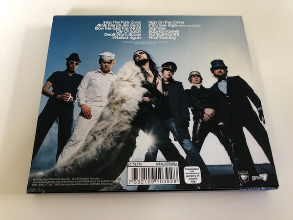 Turbonegro ‎– Party Animals - CD+DVD - 2005 - Burning Heart Records ‎– BHR 1039-2, Burning Heart Records ‎– BHR 195-2 - NUEVO / PRECINTADO - NEW / SEALED.