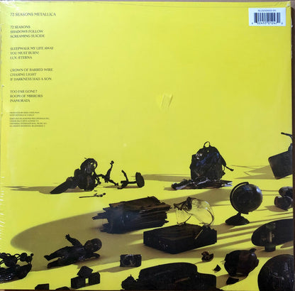 Metallica ‎– 72 Seasons - 2xLP - Yellow And Black Marbled - Blackened ‎– BLCKND055-1, Blackened ‎– BLCKND055-1W - NUEVO / PRECINTADO - NEW / SEALED.