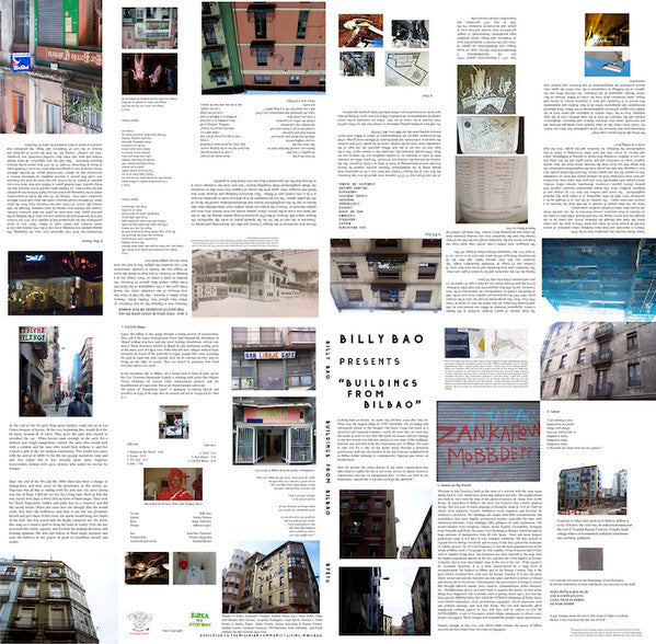 Billy Bao – Buildings From Bilbao - LP - Gatefold - 2012 - Burka For Everybody – BFE 010, Terminal Picnic Records - NUEVO / PRECINTADO - NEW / SEALED.