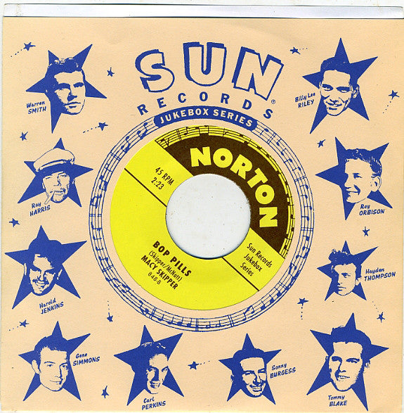 Mack Self / Macy Skipper – I Vibrate / Bop Pills - 7" - 2001 - Norton Records – 848 - Vinyl Near Mint / Cover Near Mint (M-/M-)