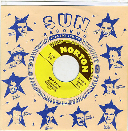 Mack Self / Macy Skipper – I Vibrate / Bop Pills - 7" - 2001 - Norton Records – 848 - Vinyl Near Mint / Cover Near Mint (M-/M-)