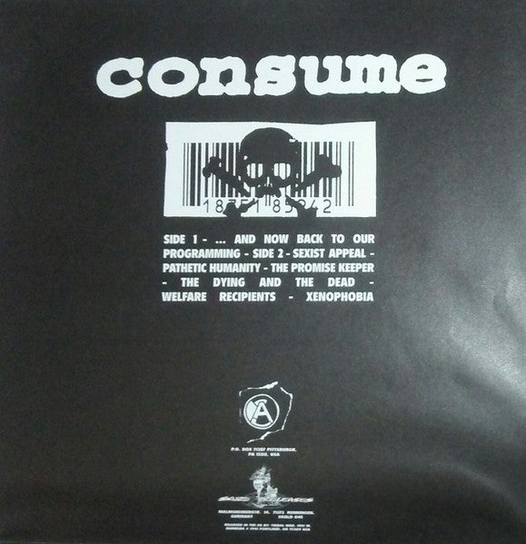 Aus-Rotten – ...And Now Back To Our Programming - LP - With Poster and Insert - 1998 - Skuld Releases – SKULD 045 - Como Nuevo / Like New (M / M-)