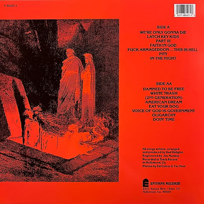 BAD RELIGION LP How Could Hell Be Any Worse? (180 Gram Heavyweight Vinyl)