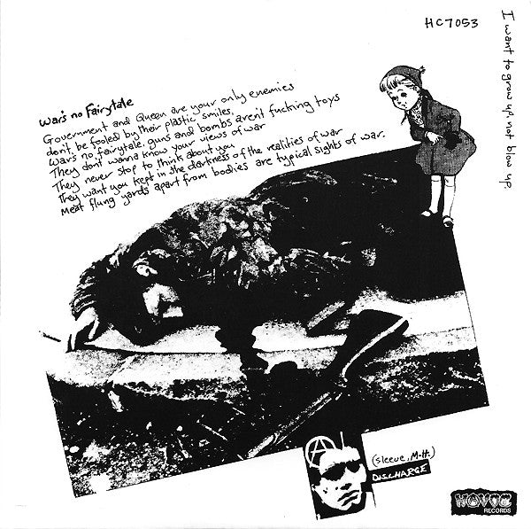 Discharge – Fight Back - 7" - 2011 - Havoc Records – HC7053